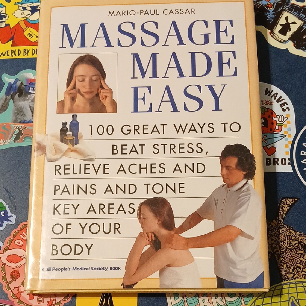 Vintage Mario-Paul Cassar Massage Made Easy Book